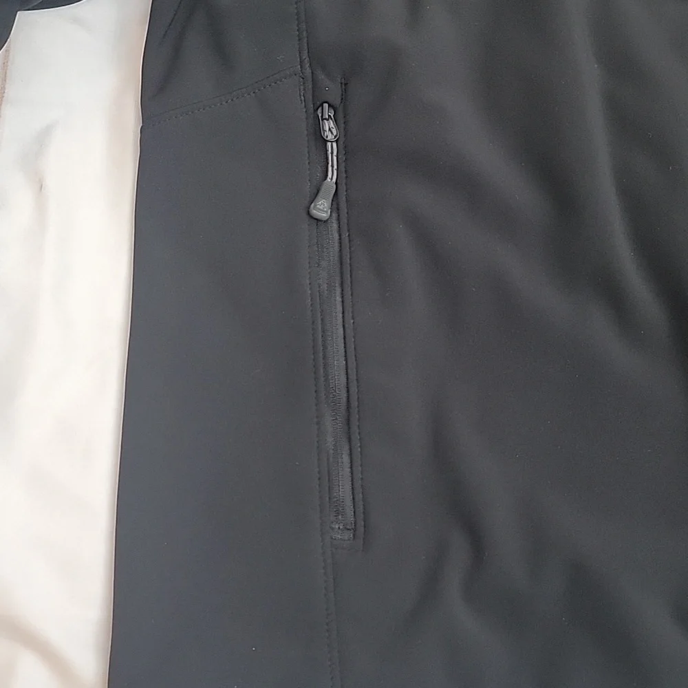 Zeroxposur Mens Black Winter Coat Waterproof Windproof Lined Ski Ready size XL